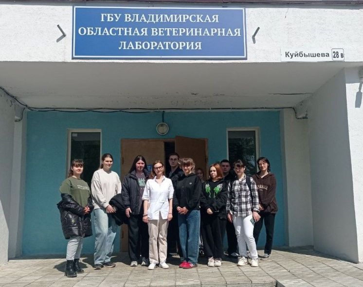 Учебная практика во Владимирской областной ветеринарной лаборатории
