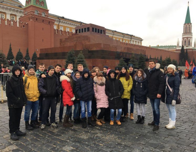 21 декабря студенты колледжа посетили столицу, г. Москву
