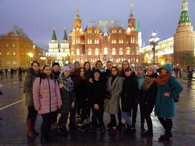 7 ноября команда волонтеров Владимирского аграрного колледжа приняла участие в историко-патриотической поездке в г.Москва